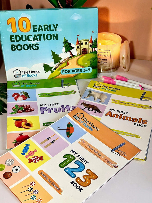 Write & Wipe Children Learning  Book Set