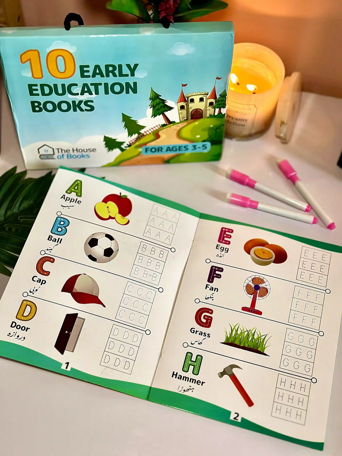 Write & Wipe Children Learning  Book Set